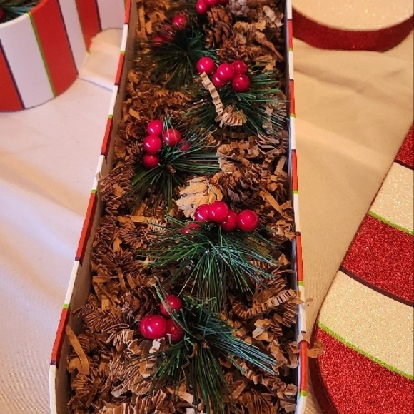 Red and White Candy Cane Holiday Decor - Picture 2 of 7